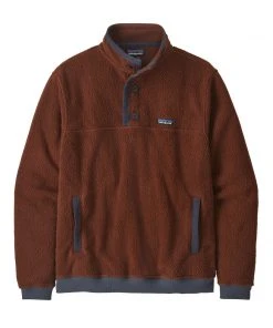 Patagonia Men's Shearling Fleece Button Pullover - Fall 2021