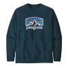 Patagonia Men's Fitz Roy Horizons Uprisal Crew Sweatshirt - Fall 2021 2 Patagonia Men's Fitz Roy Horizons Uprisal Crew Sweatshirt - Fall 2021