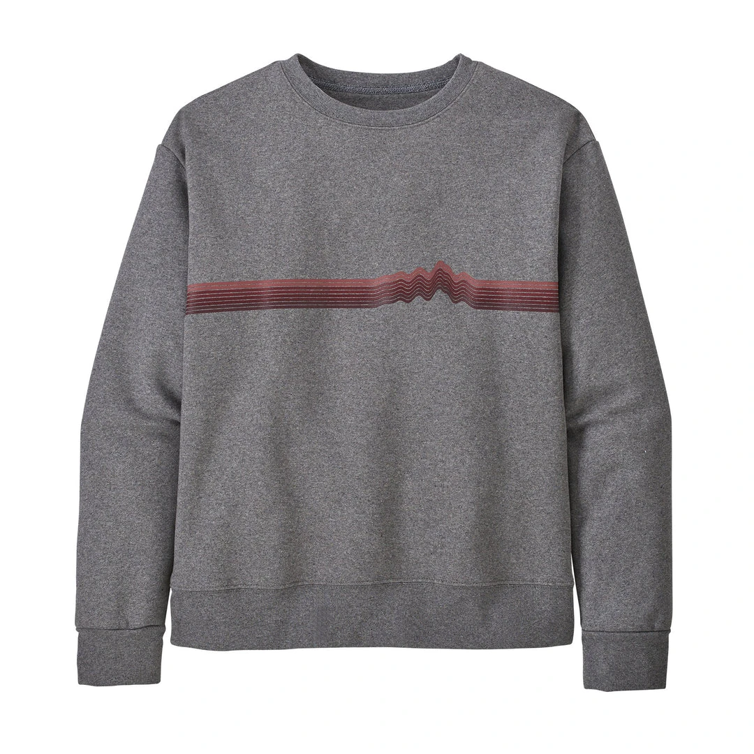 Patagonia Women's Ridge Rise Stripe Uprisal Crew Sweatshirt - Fall 2021 3 Patagonia Women's Ridge Rise Stripe Uprisal Crew Sweatshirt - Fall 2021